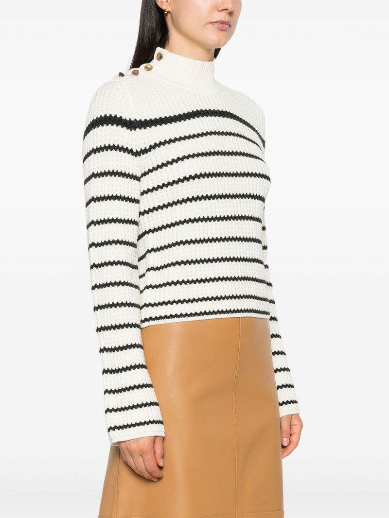 high-neck striped sweater 3