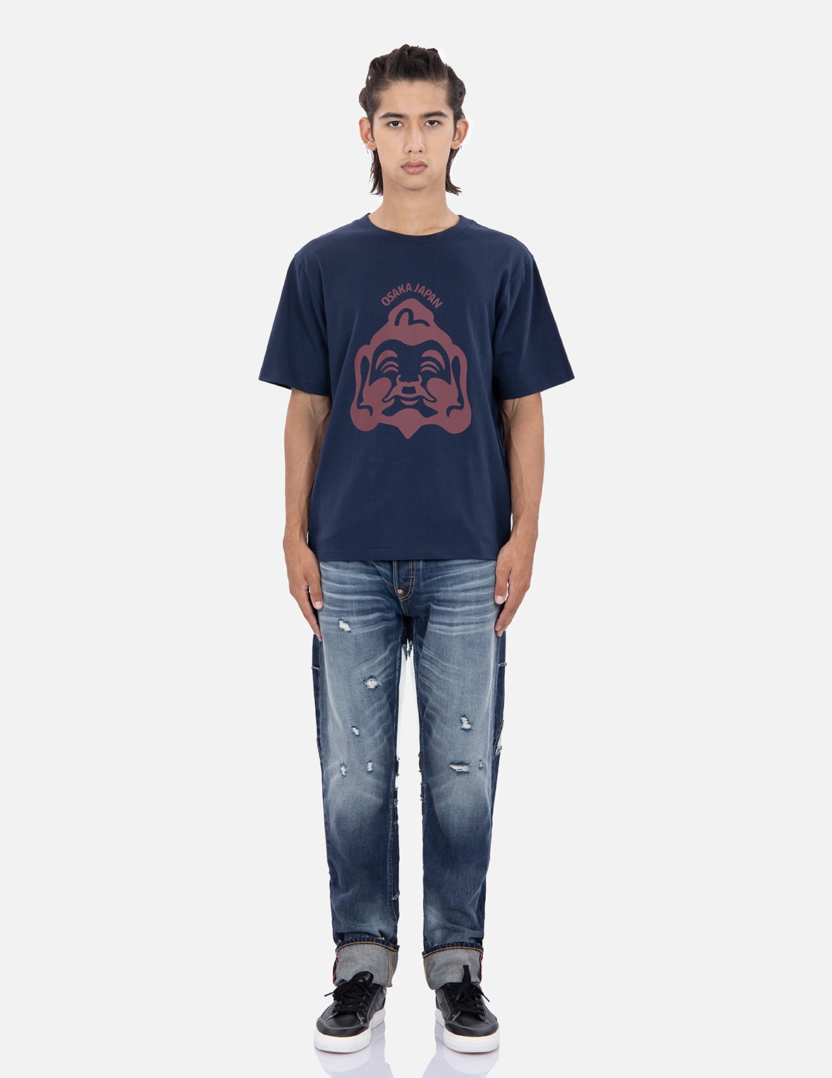 GODHEAD PATCHED SLIM-FIT JEANS #2010 - 6
