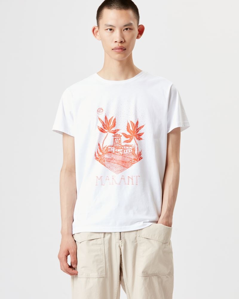 ZAFFERH PRINTED COTTON TEE-SHIRT - 4