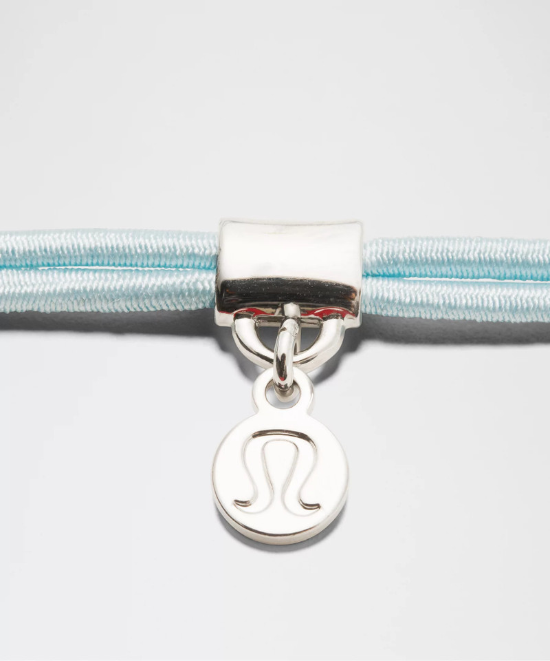 lululemon Logo Charm Hair Ties *3 Pack outlook