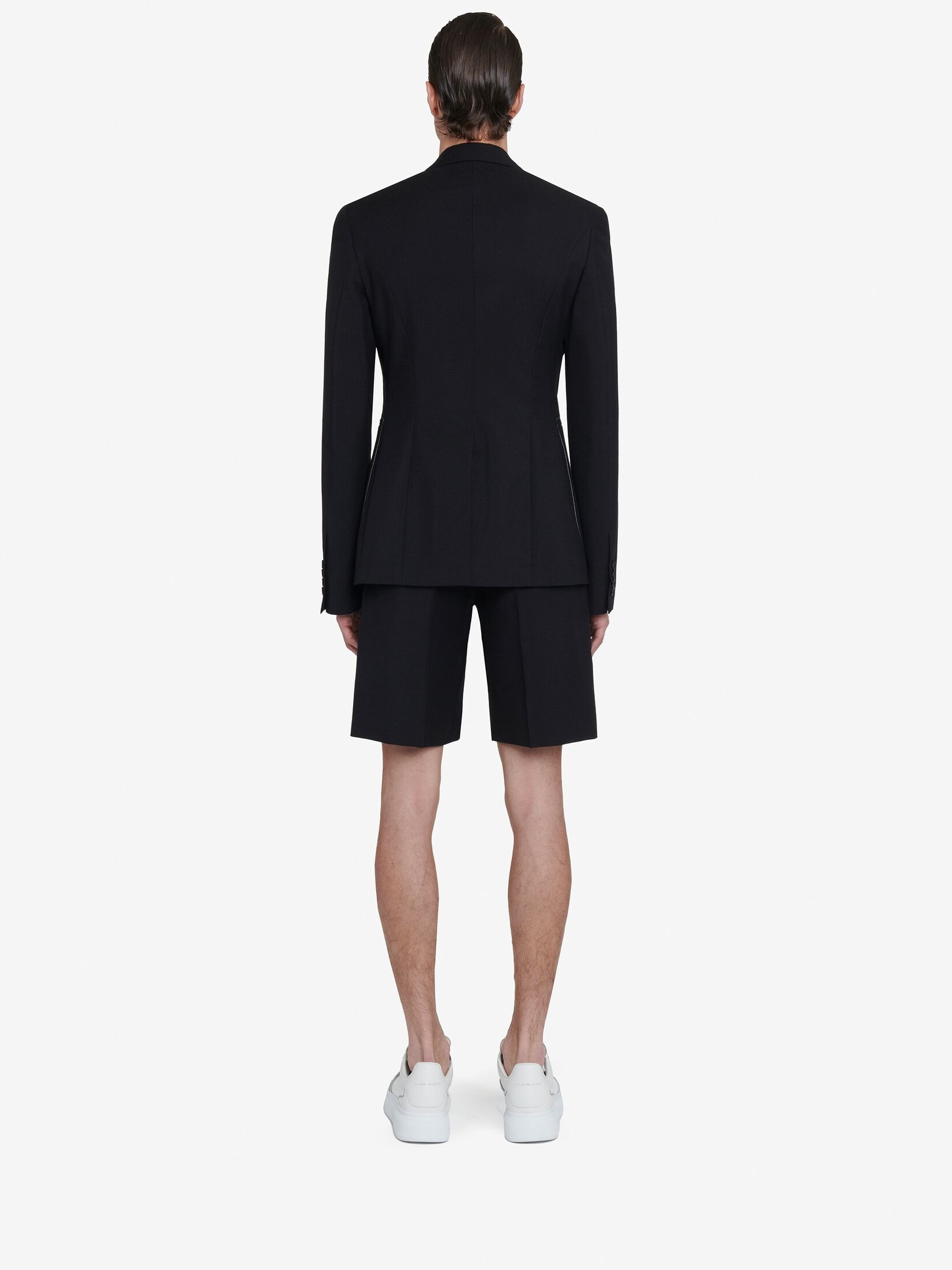 Men's Tailored Shorts in Black - 4