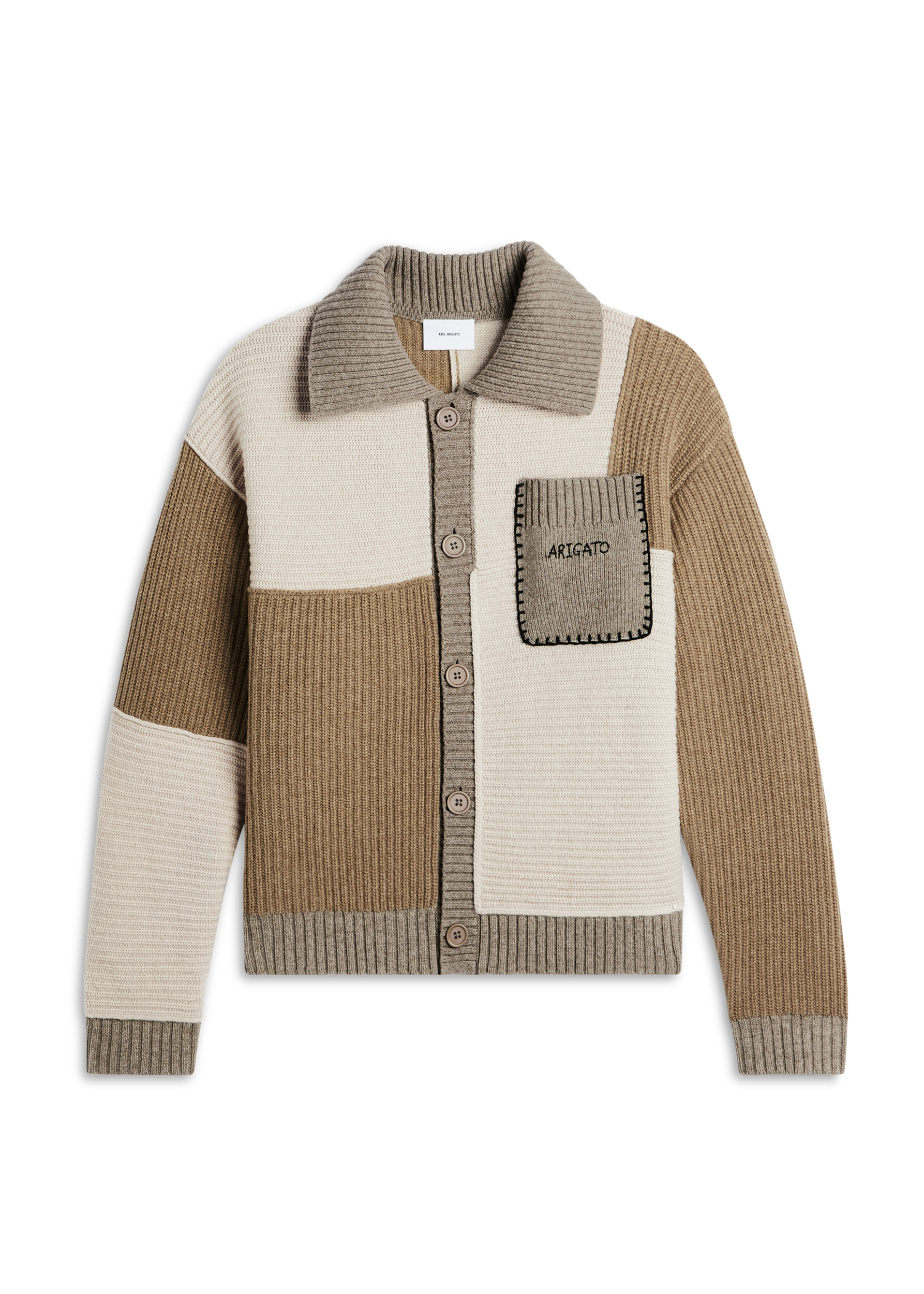 Franco Patchwork Sweater - 1