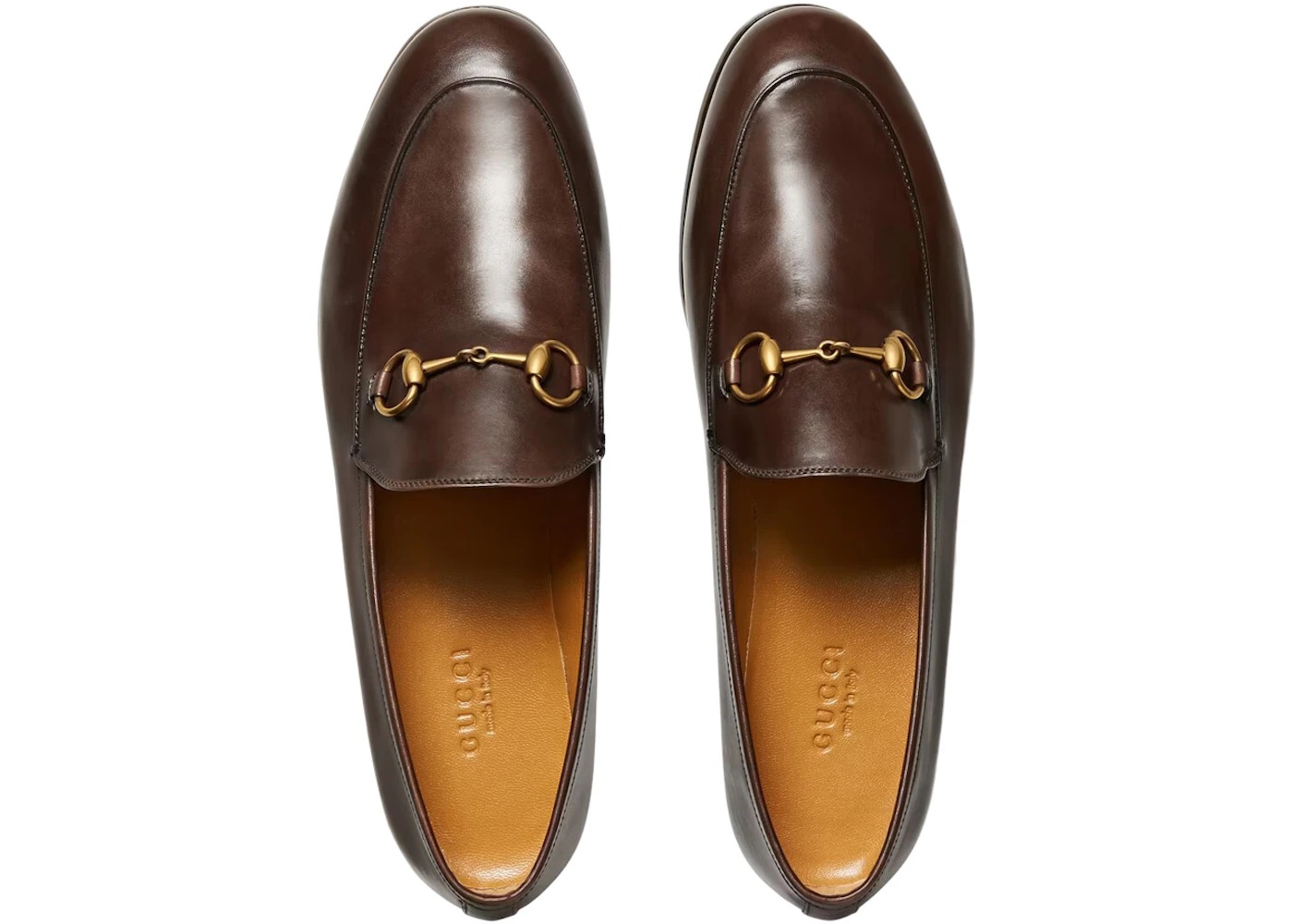Gucci Jordaan Loafer Brown Leather - 3