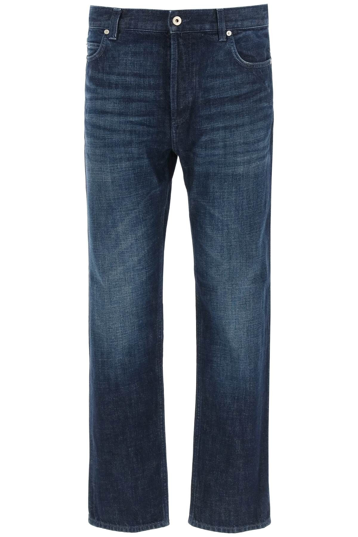 VINTAGE WASH TAPERED JEANS - 1