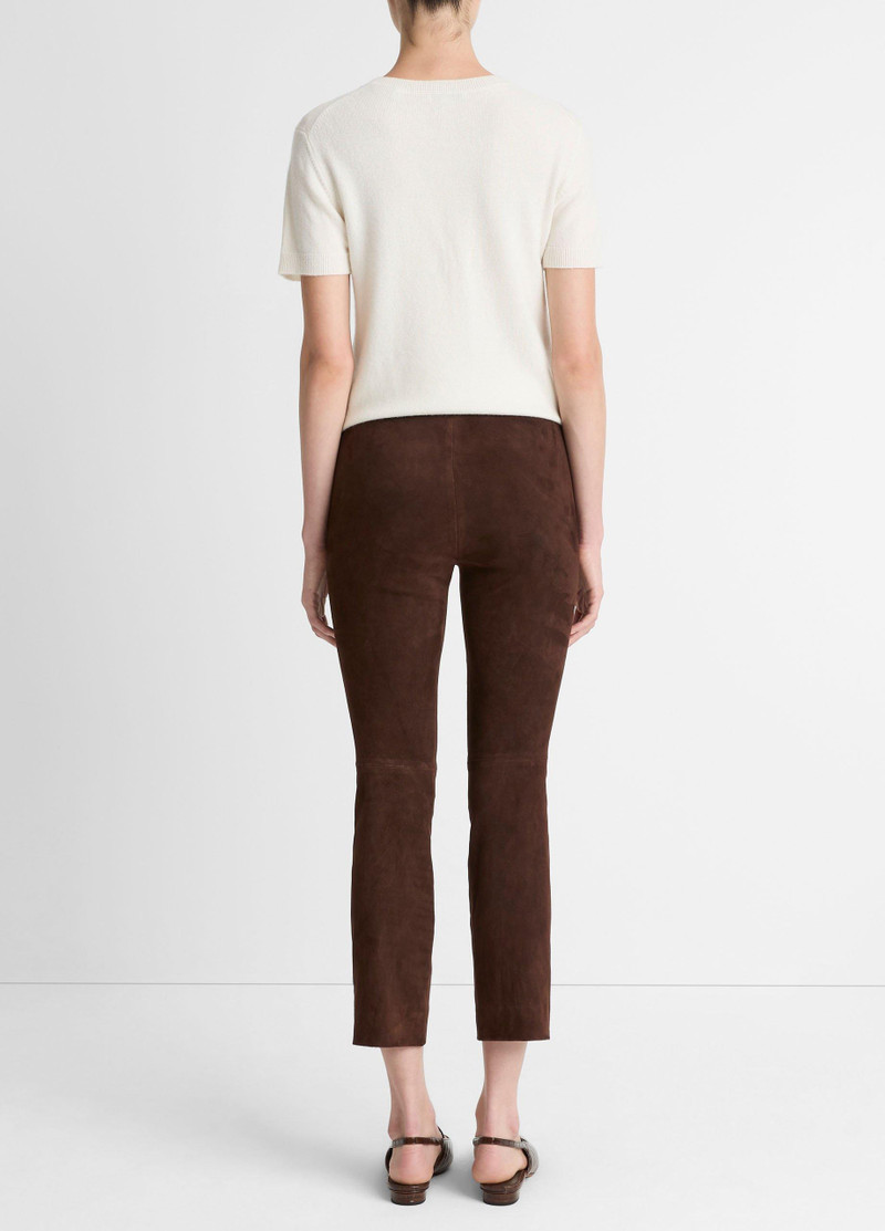 Vince Suede Split-Hem Cropped Pant outlook