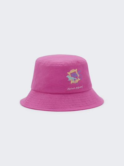 Maison Kitsuné X The Webster Bucket Hat Flamingo Pink outlook