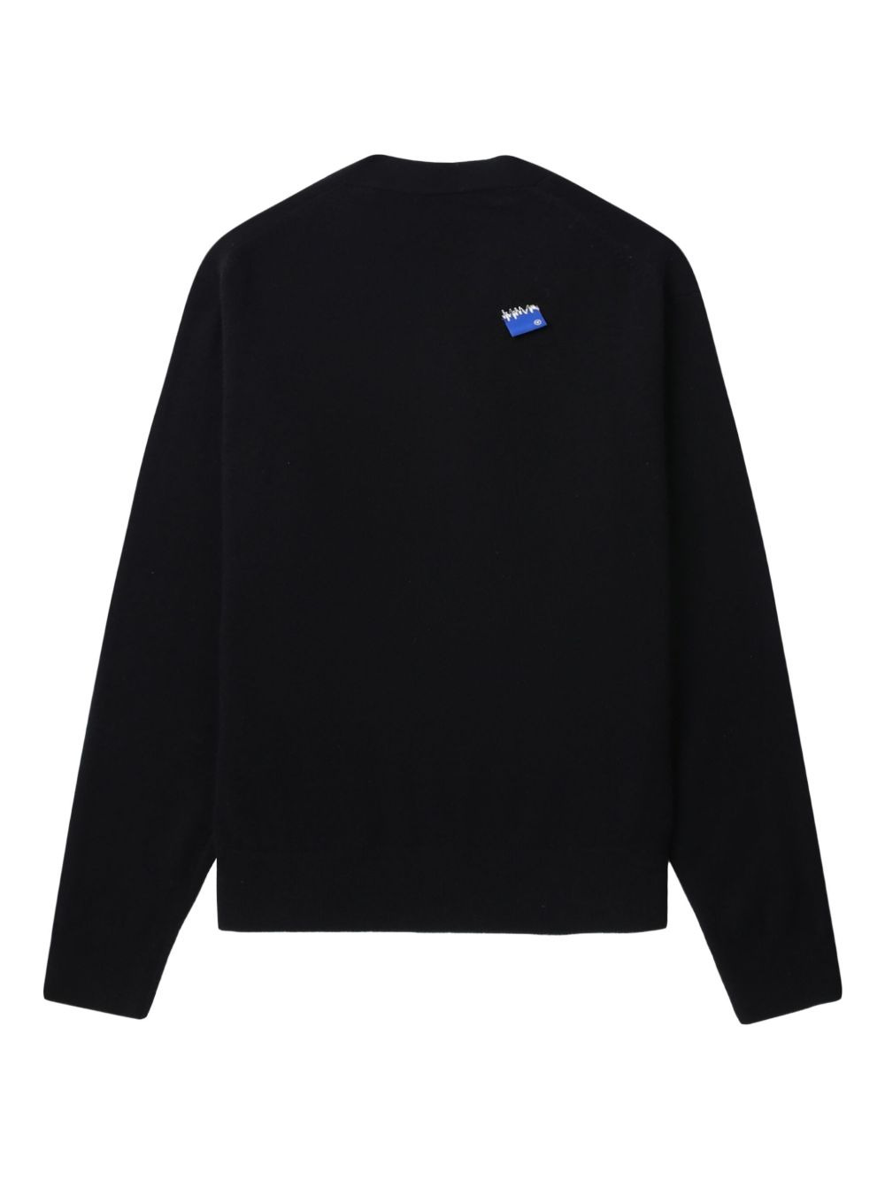 Sig; BL Tag logo-plaque buttoned cardigan - 2
