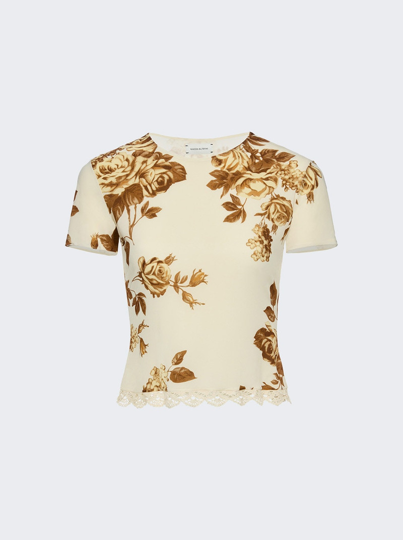 Short Sleeve Tee Cream 1