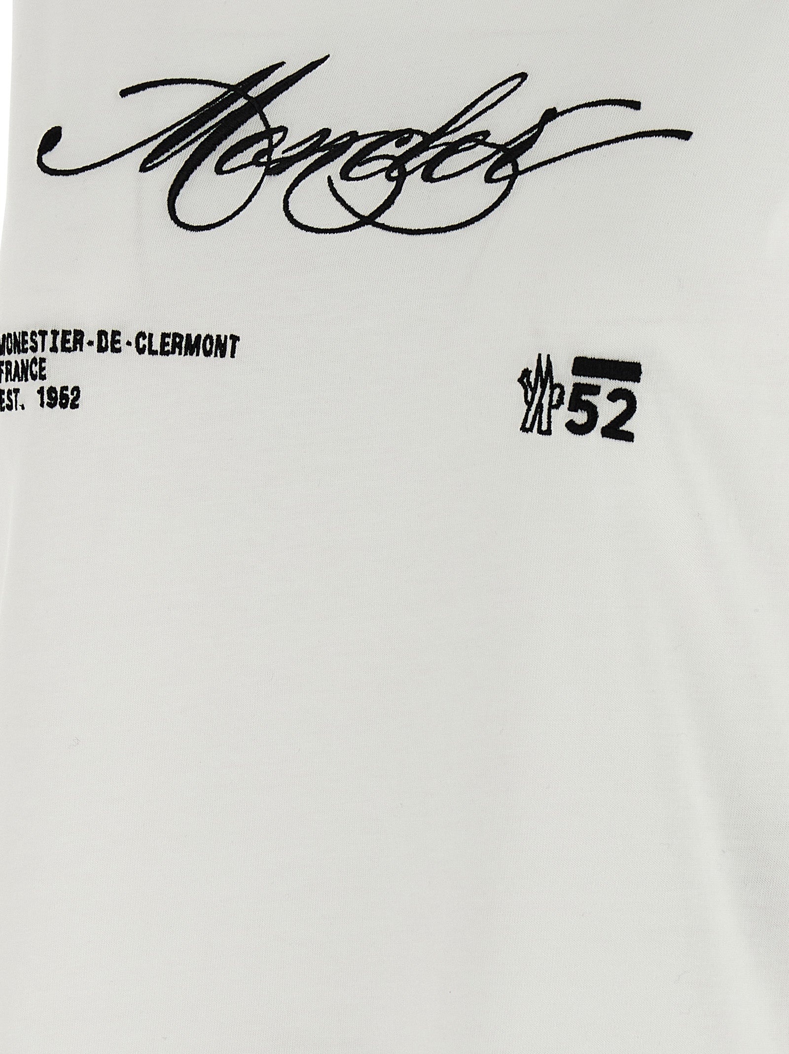 Embroidery T-Shirt White - 4