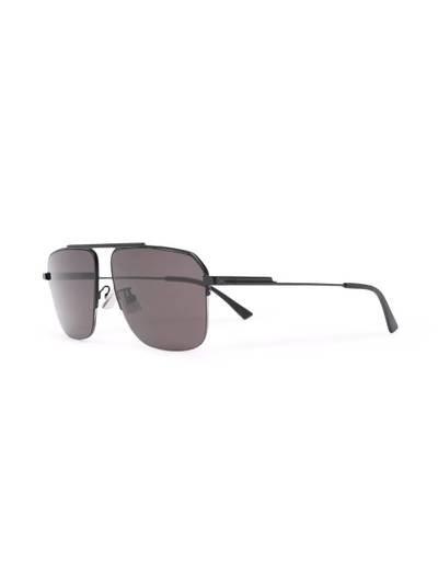 Bottega Veneta Bond rectangular-frame sunglasses outlook