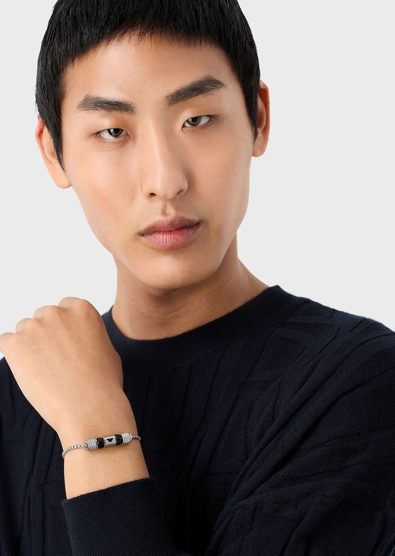 Onyx Rondelle Bracelet 3