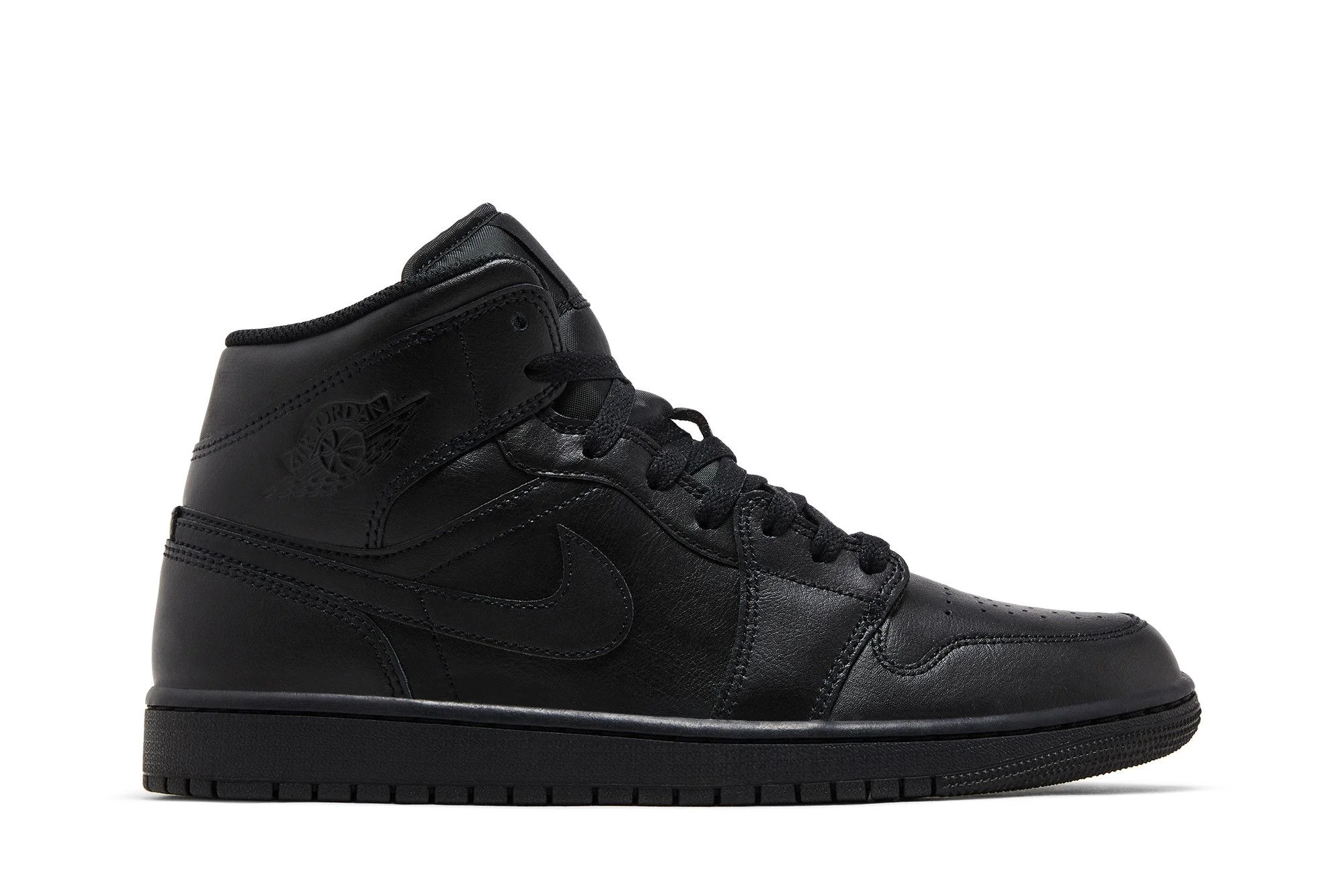 Air Jordan 1 Mid 'Triple Black' 2022 - 1