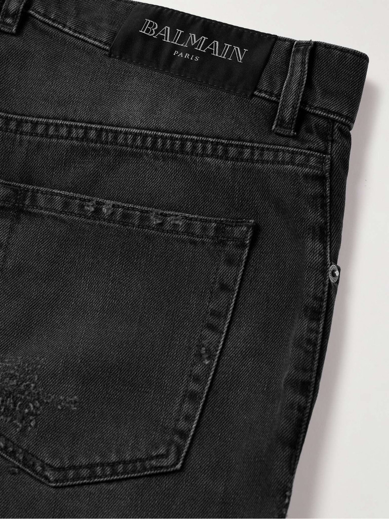 Straight-Leg Distressed Jeans 5