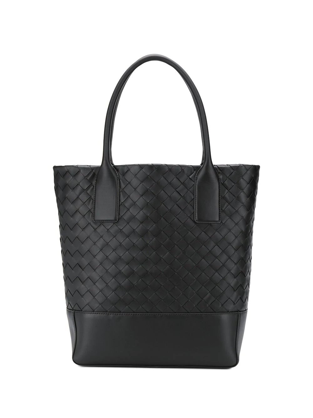 intrecciato weave tote - 1