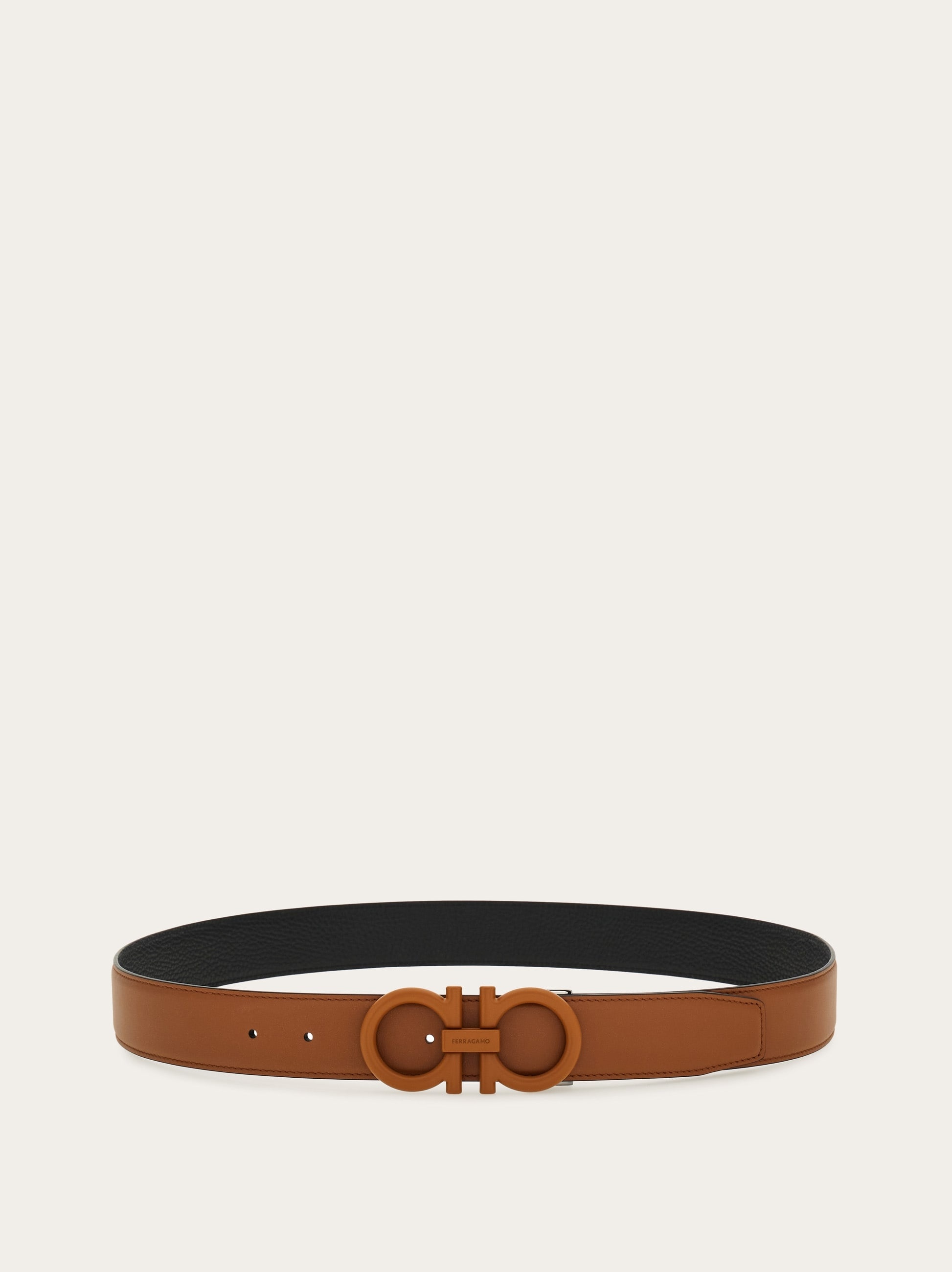 Reversible and adjustable Gancini belt - 3