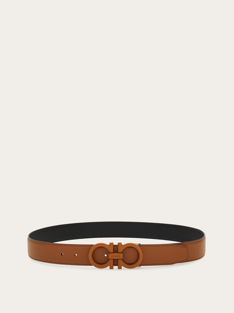 Reversible and adjustable Gancini belt 3