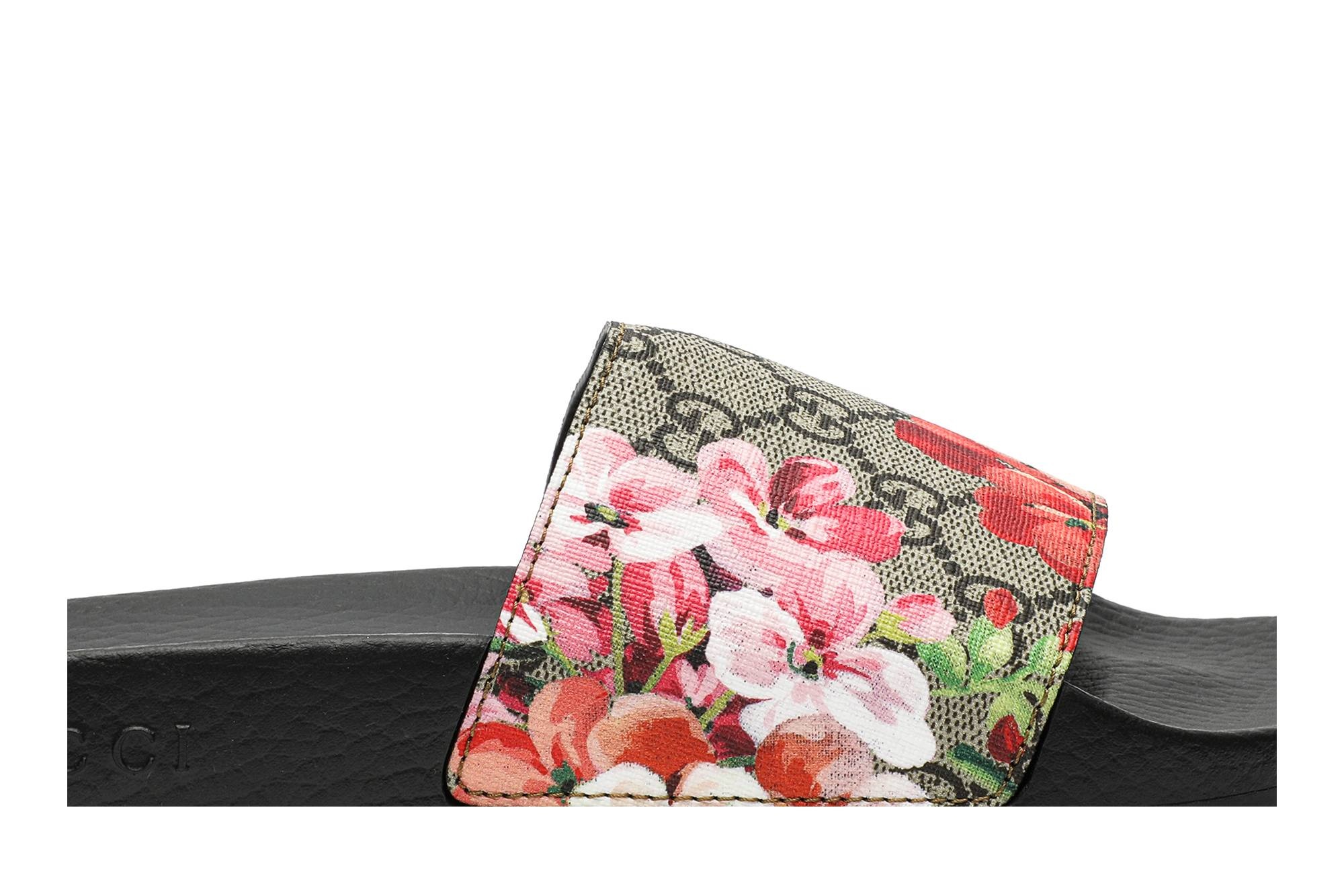 Gucci Wmns GG Supreme Slide 'Blooms' - 2