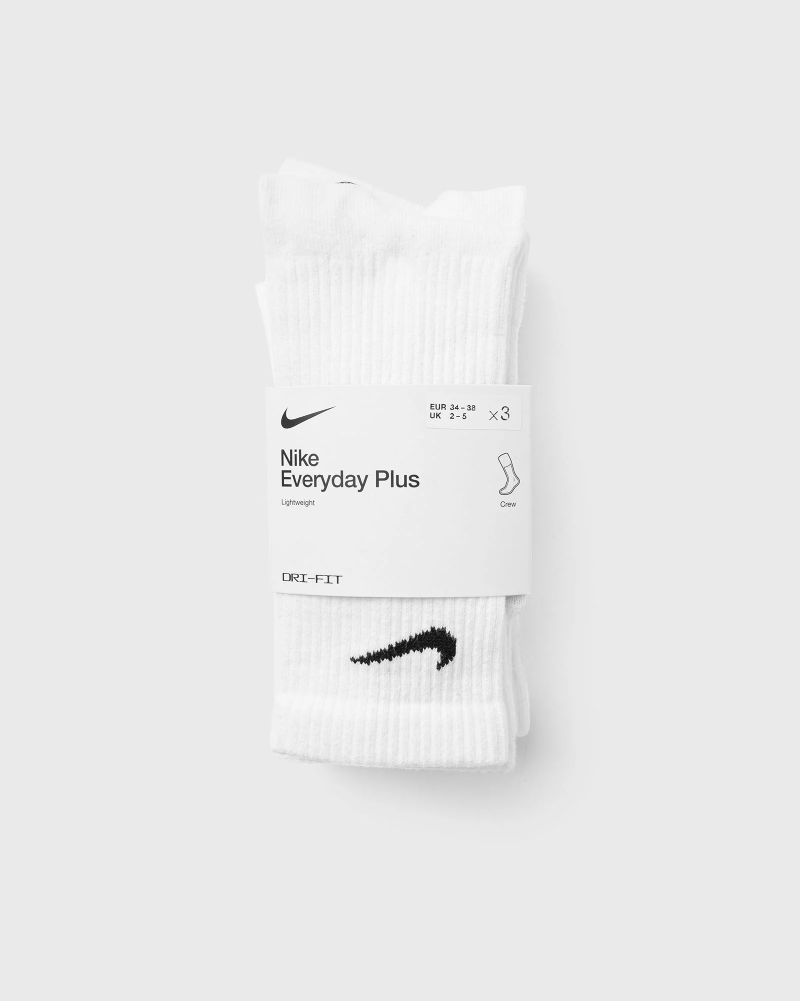 Everyday Plus Lightweight Crew Socks (3 Pairs) - 1