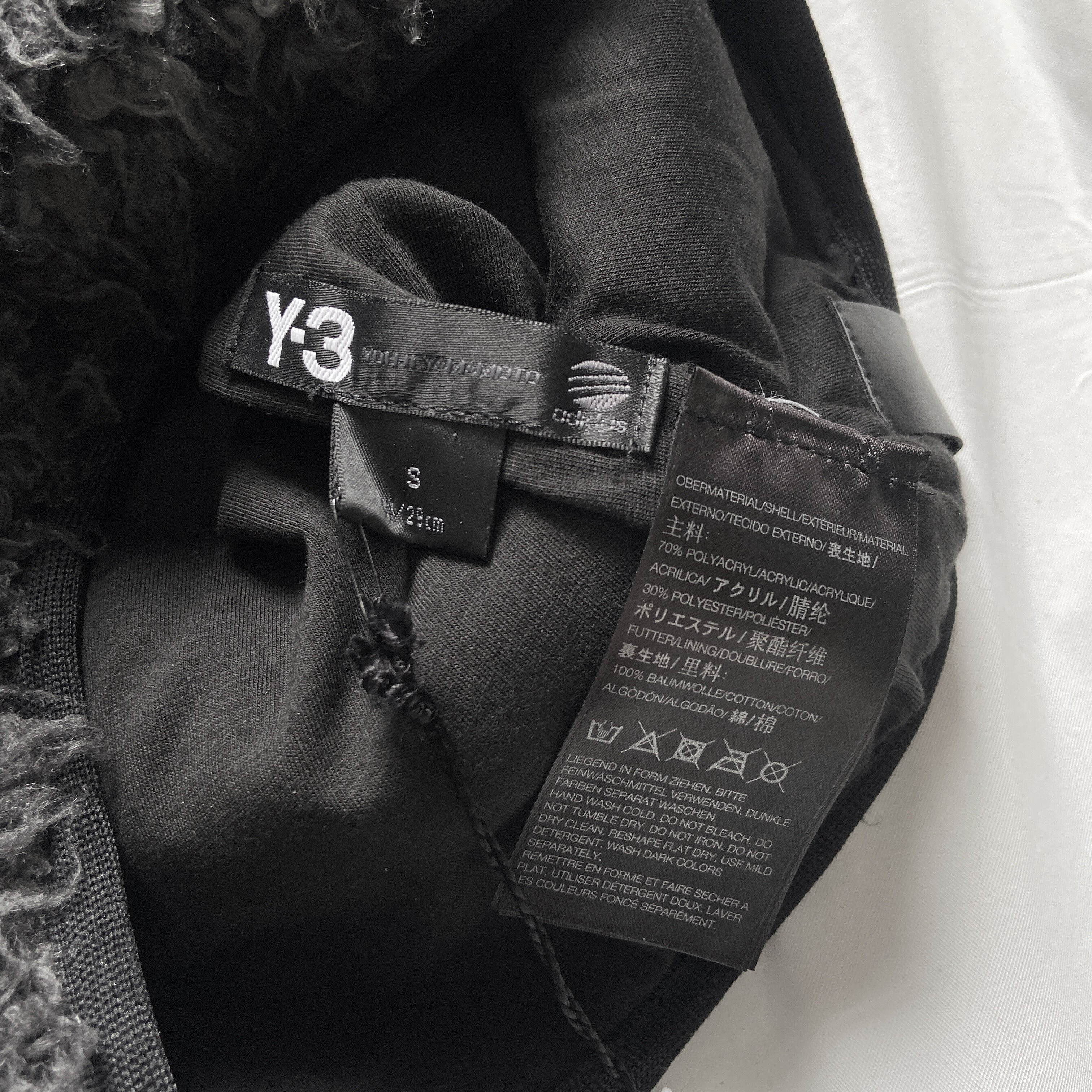 Y-3 Fall 2014 Yohji Yamamoto X Adidas Fur Balaclava Neckwarmer - 11