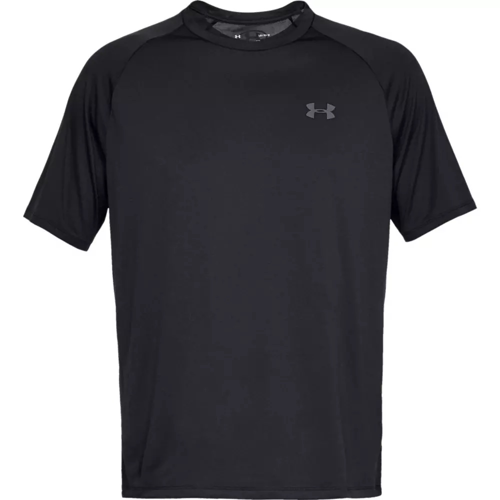 Men's Techâ¢ 2.0 Short Sleeve Black Tee - 5