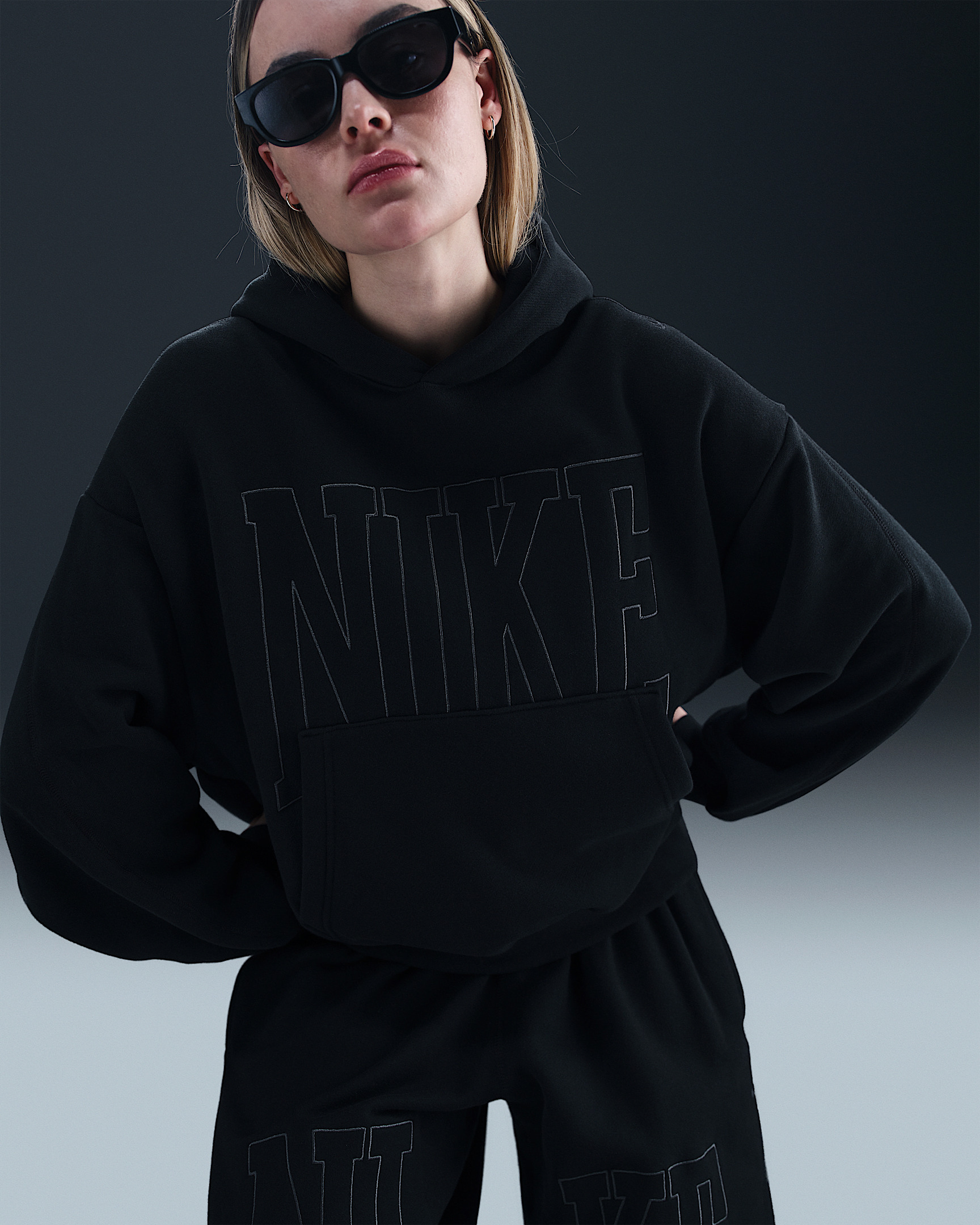 Nike Sportswear Women's Over-Oversized French Terry Pullover Hoodie - 3