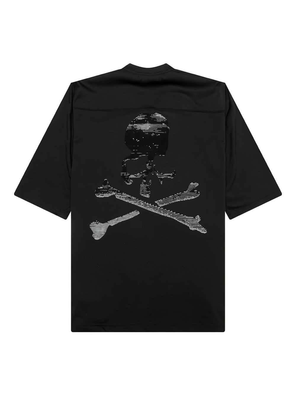 sequin-embellished skull T-shirt - 2