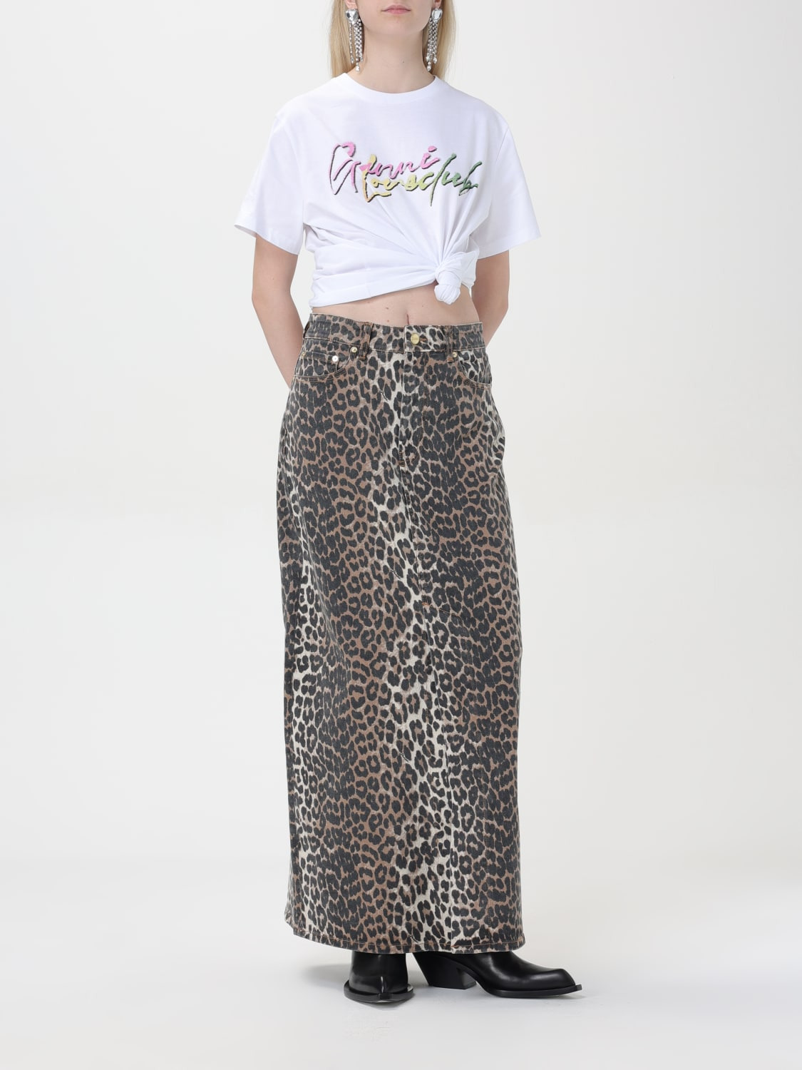 Skirt woman Ganni - 2