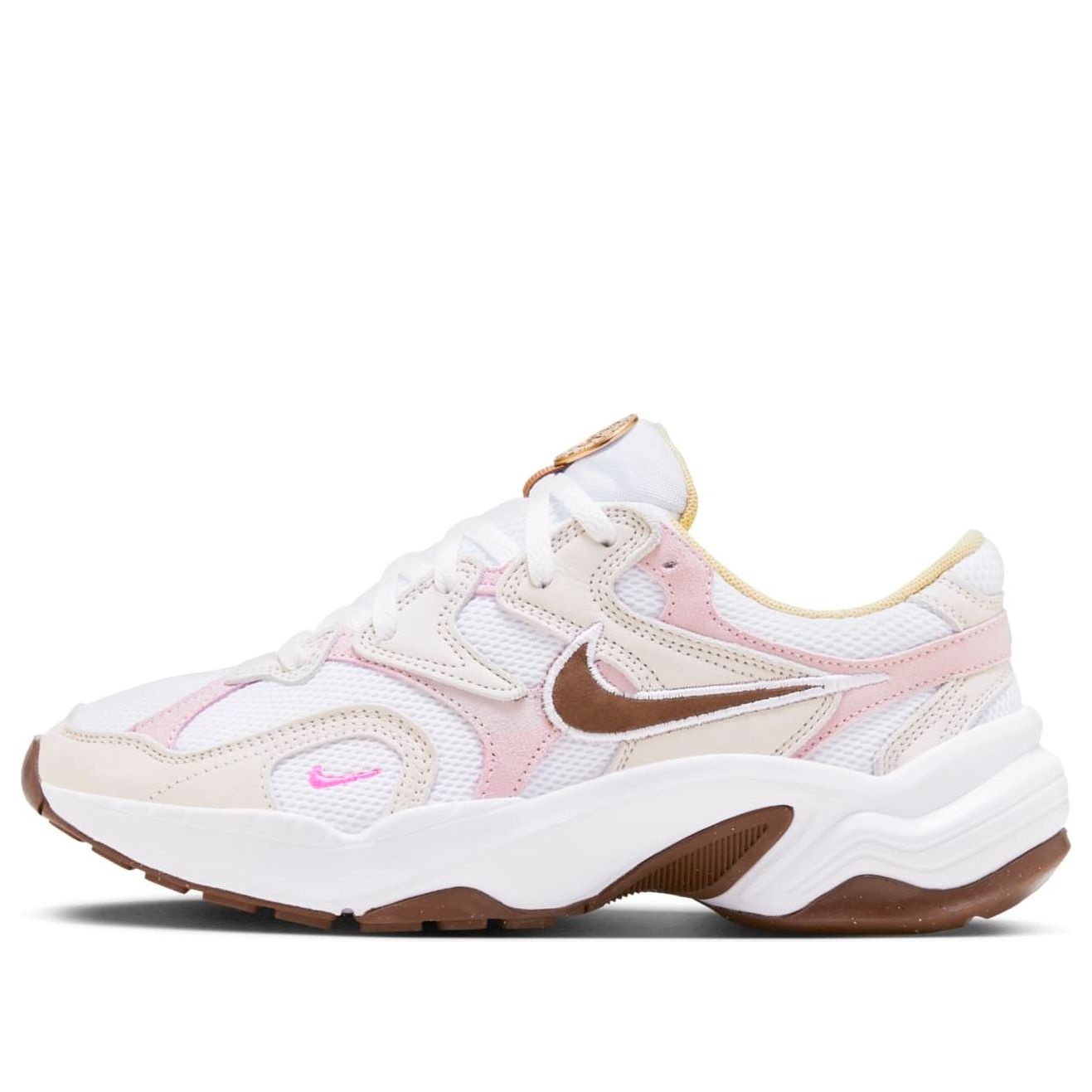 (WMNS) Nike AL8 'White Pink Brown' HM3691-130 - 1