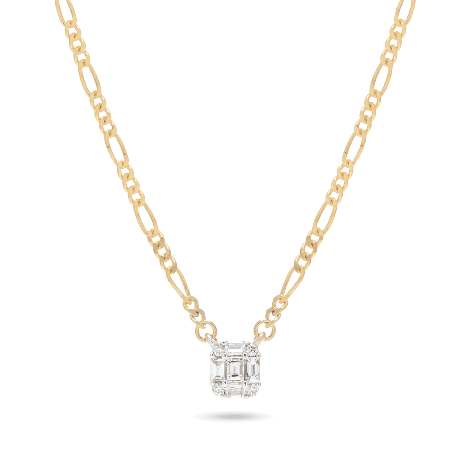 Tiny Shield of Strength Necklace - 1