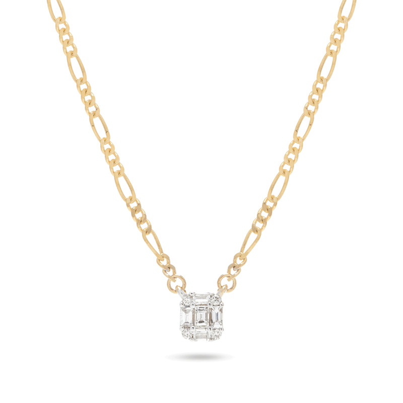 Tiny Shield of Strength Necklace 1