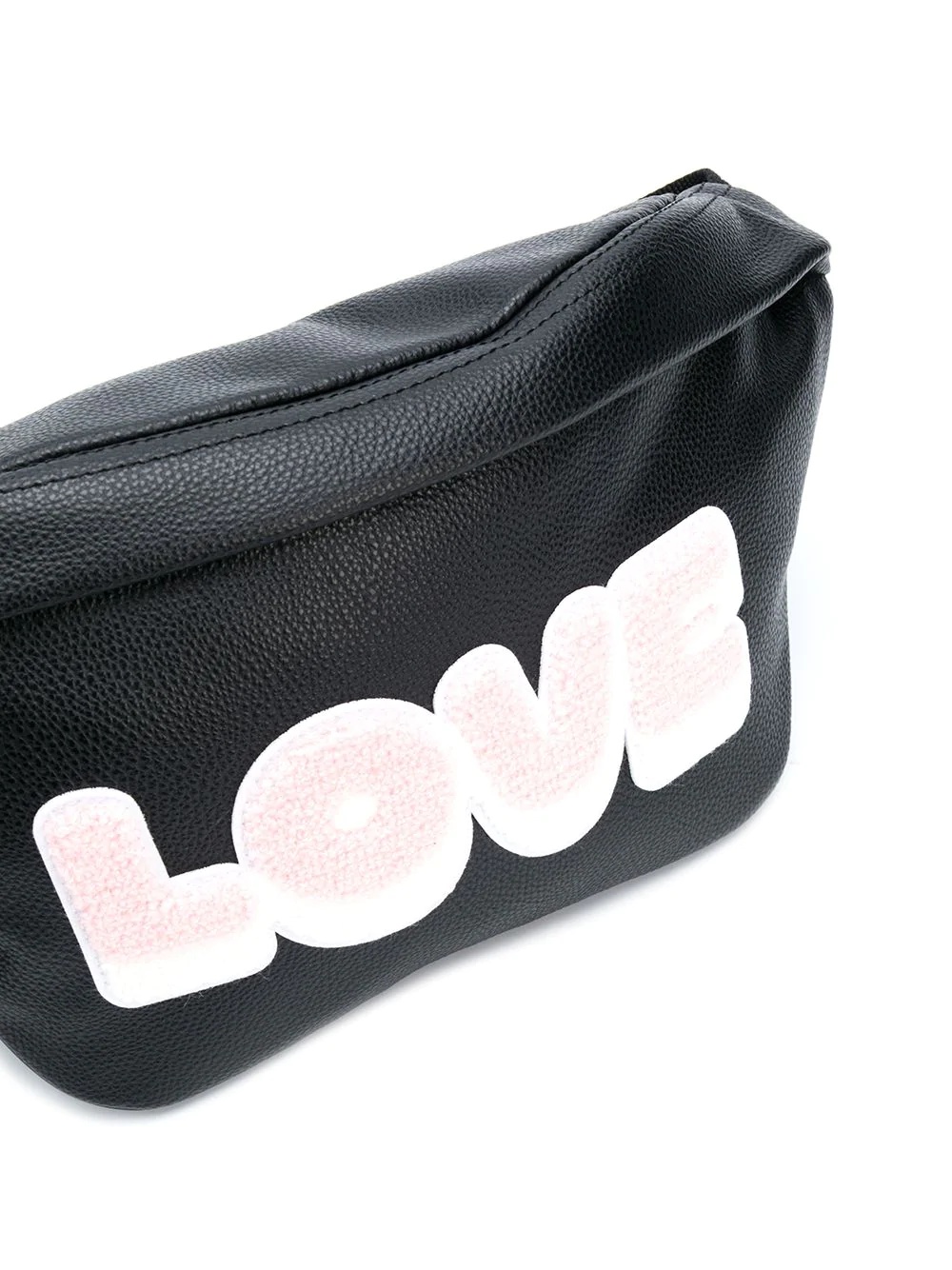 Love print belt bag  - 4