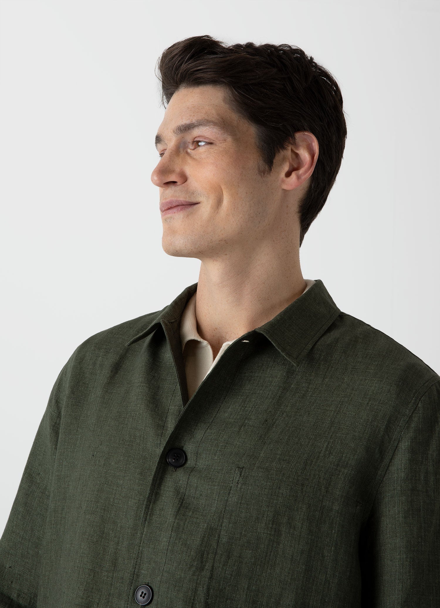 Linen Twin Pocket Jacket - 5
