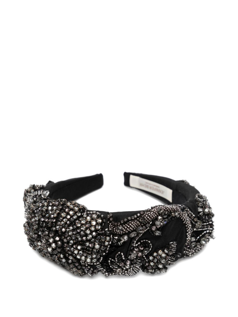 Jennifer Behr crystal-embellished headband outlook