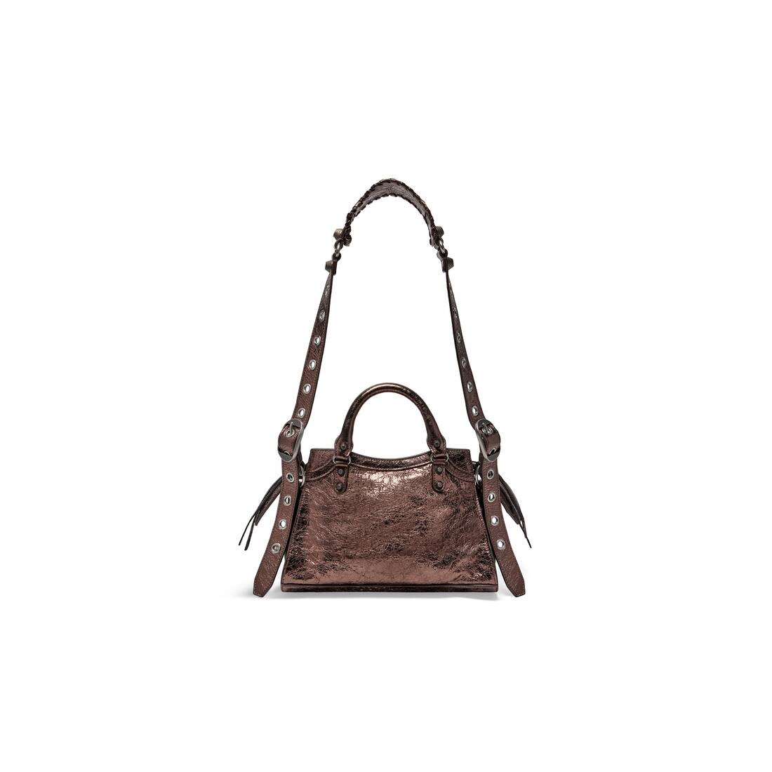 Women's Neo Cagole Xs Handbag Metallized in Bronze - 6