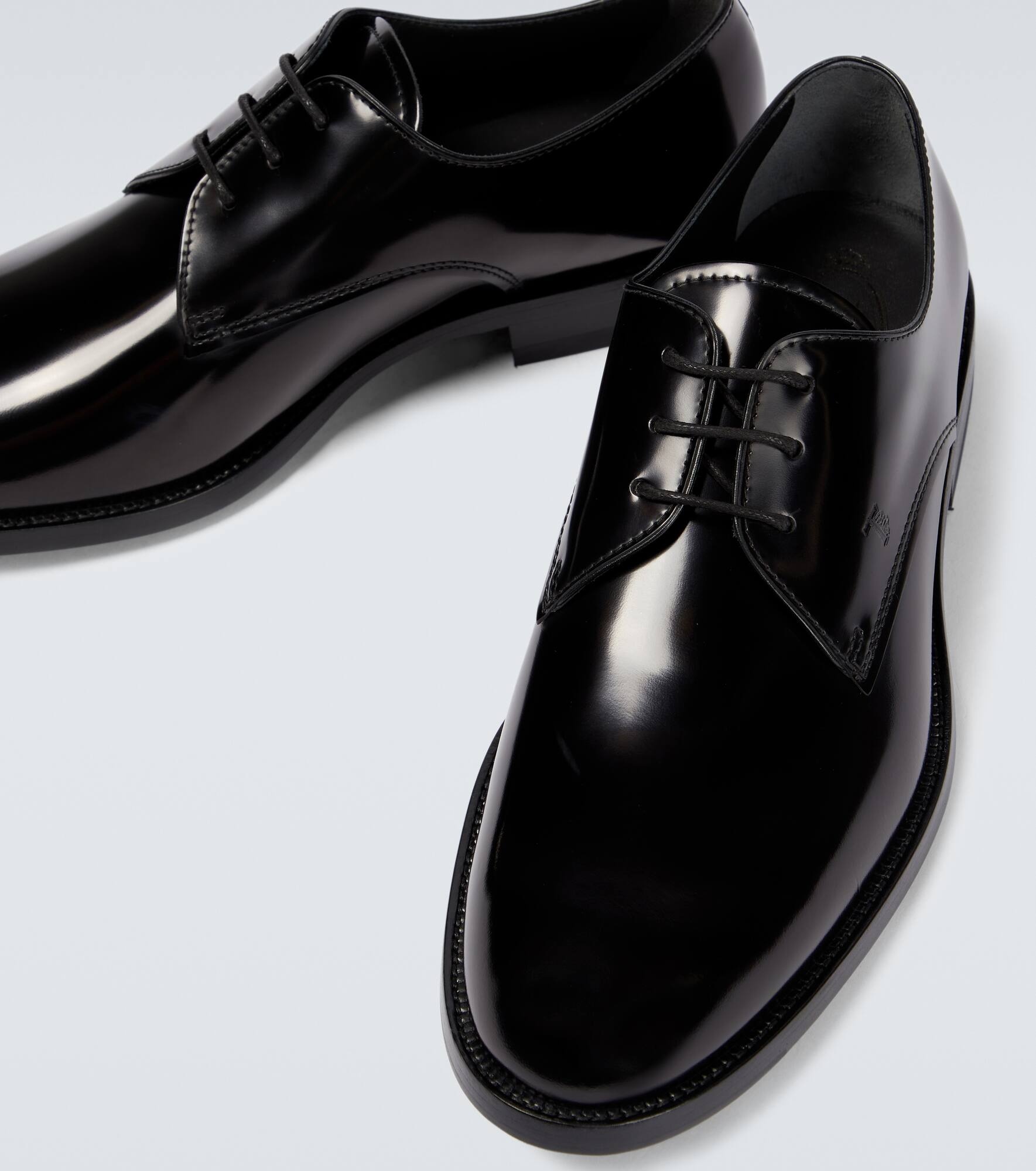 Patent leather Derby shoes - 3