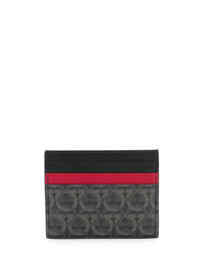 Salvatore Ferragamo Gancini print cardholder outlook