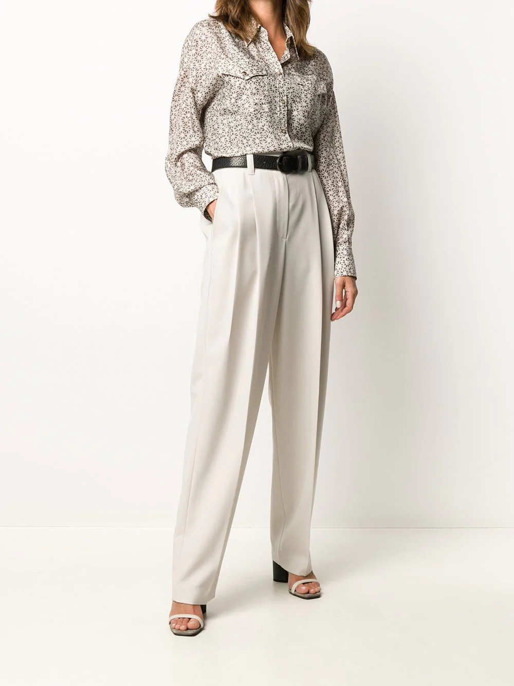 tapered leg trousers - 2