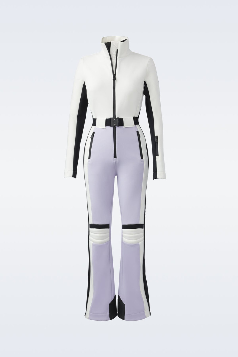BRIE Agile-360 belted bonded fleece belted ski suit 1
