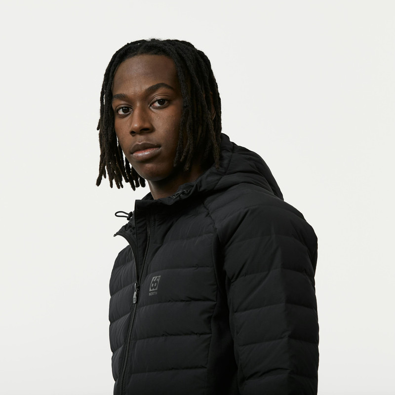 Ok Professional down and fleece hooded jacket 3