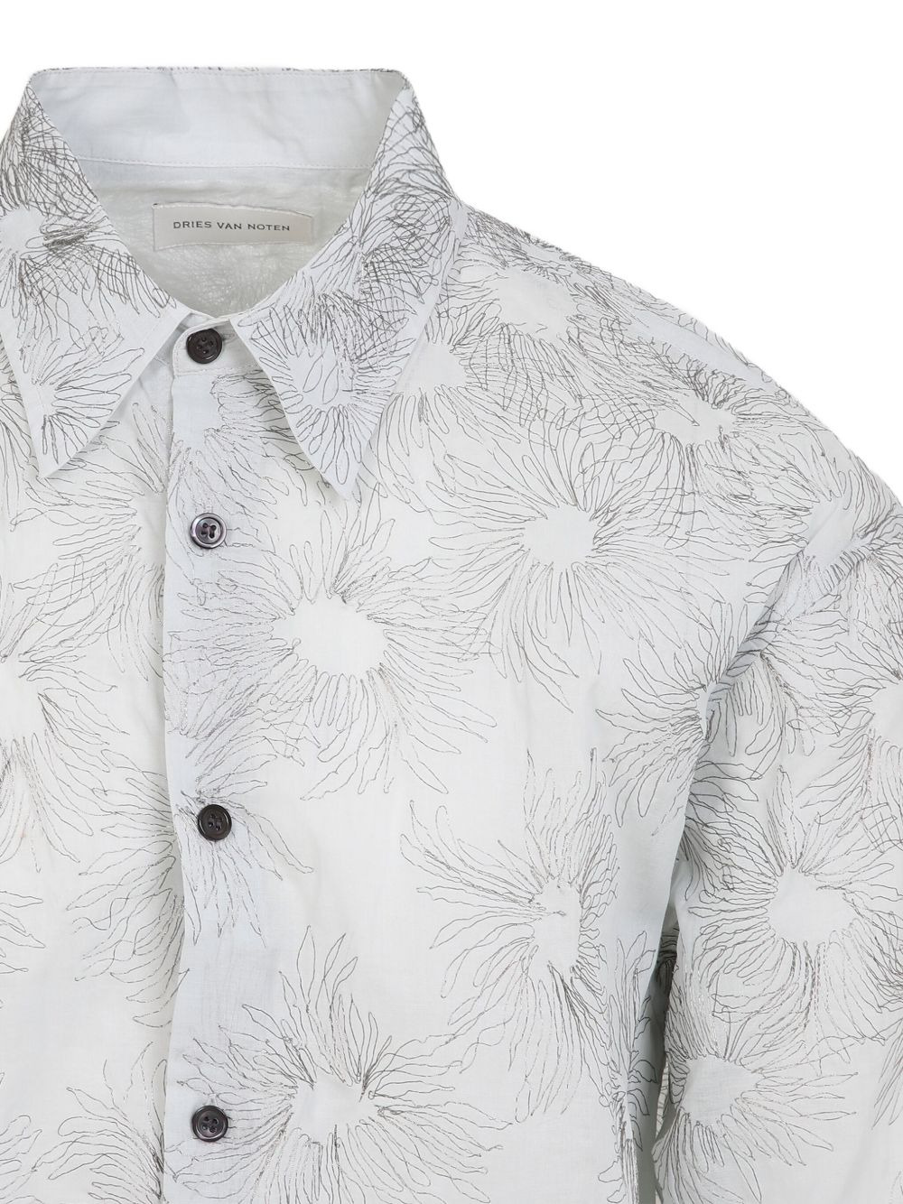 Dries Van Noten Men Cotton Shirt - 2