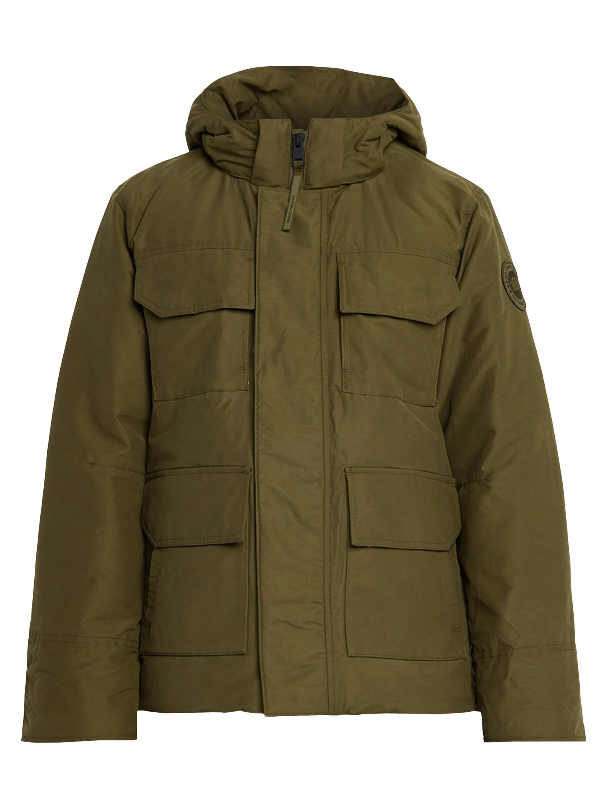 Men's Maitland Cotton Down-Filled Parka - Military Green - 1
