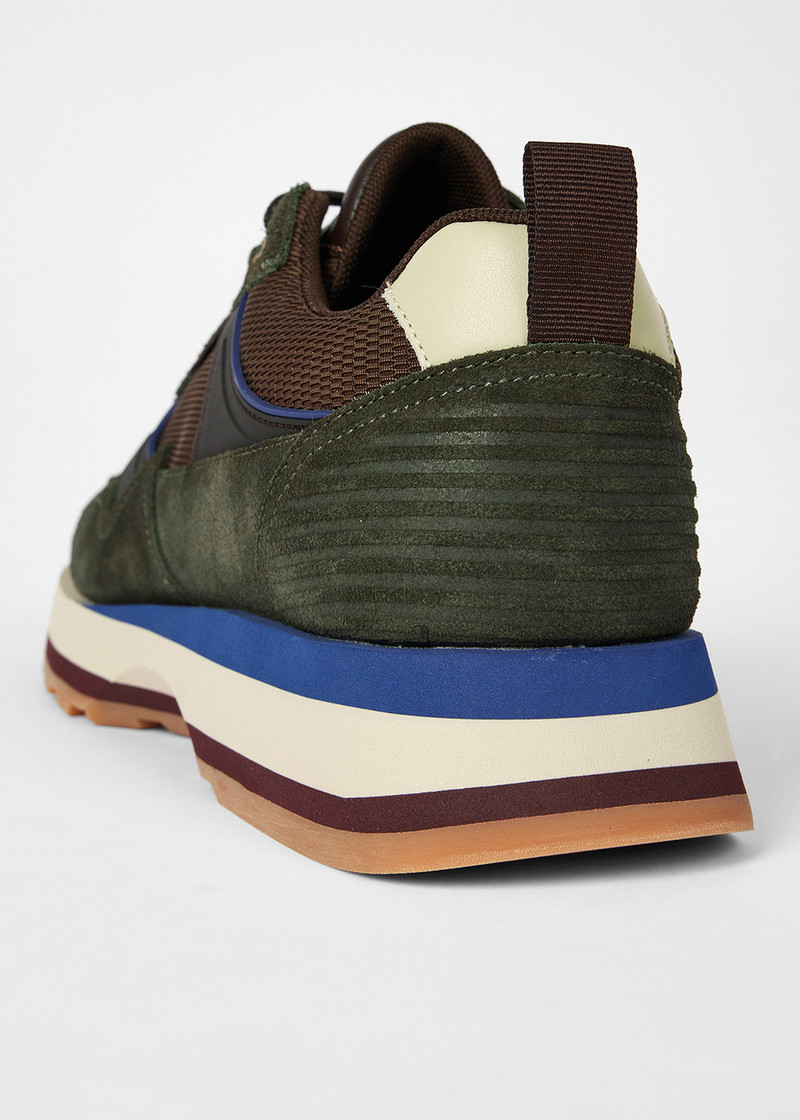 Khaki 'Banks' Trainers 3