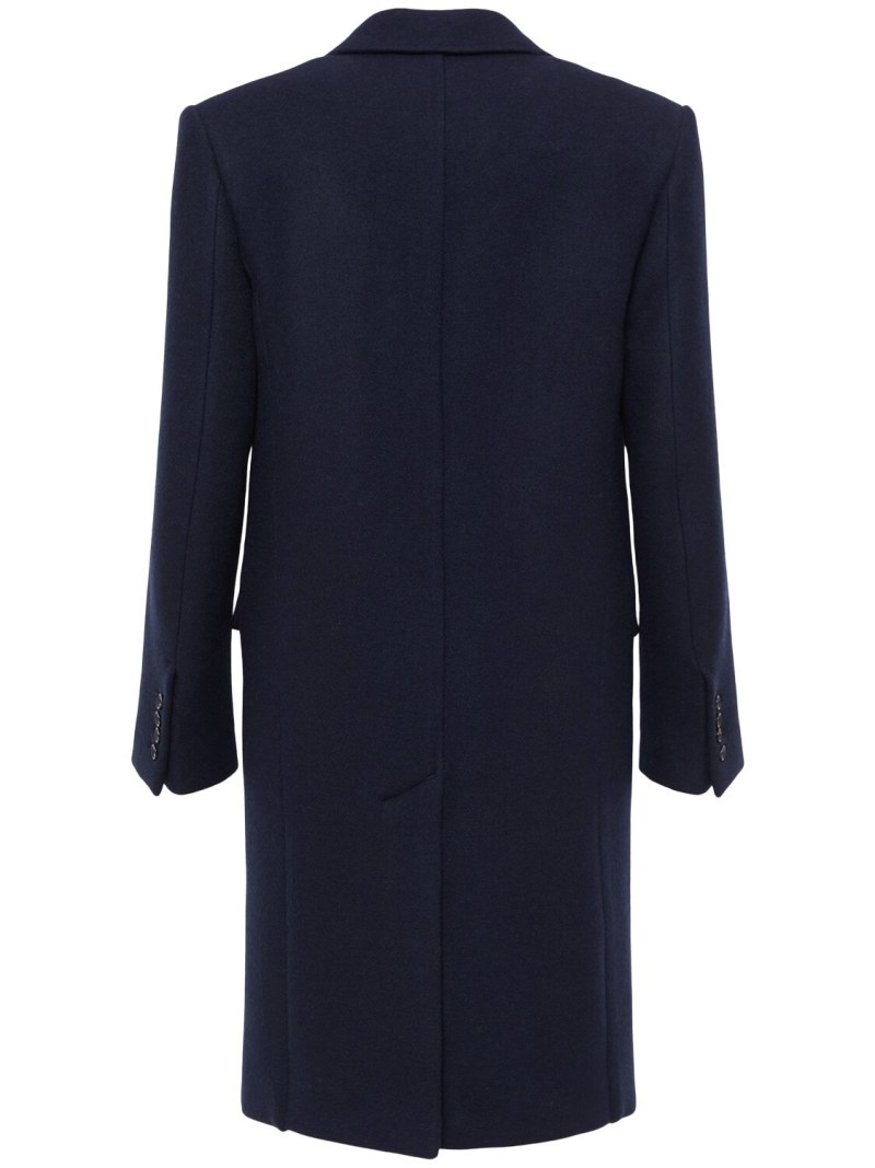 Double breasted wool coat - 4