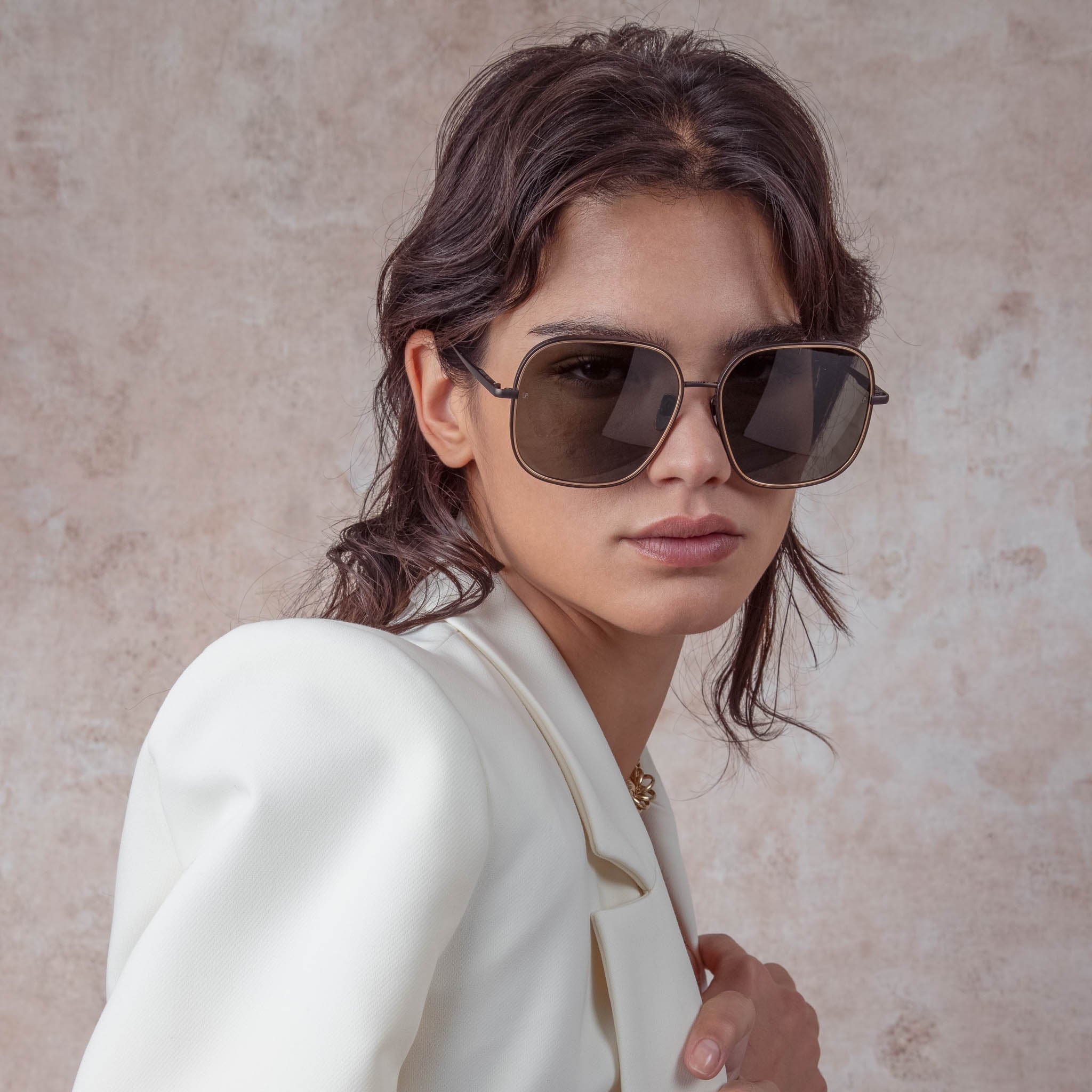 Juliana Sunglasses in Nickel - 5