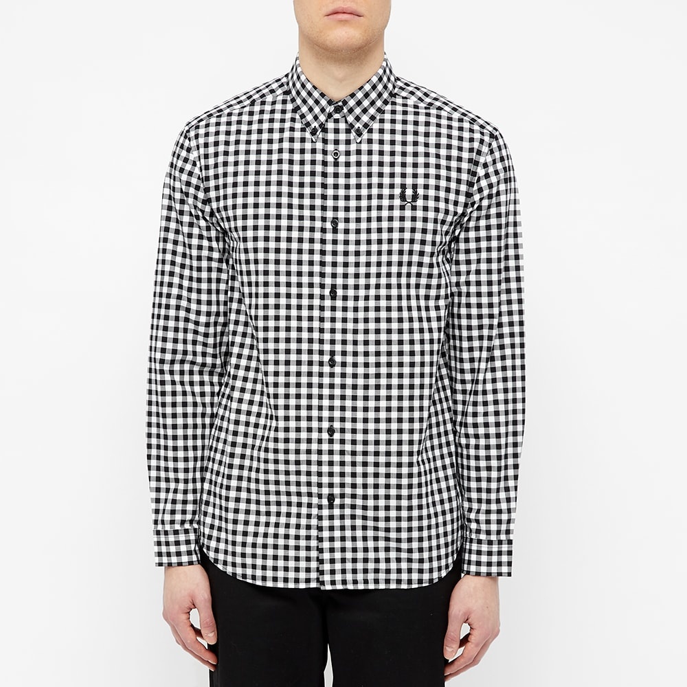 Fred Perry Authentic Button Down Gingham Shirt - 4