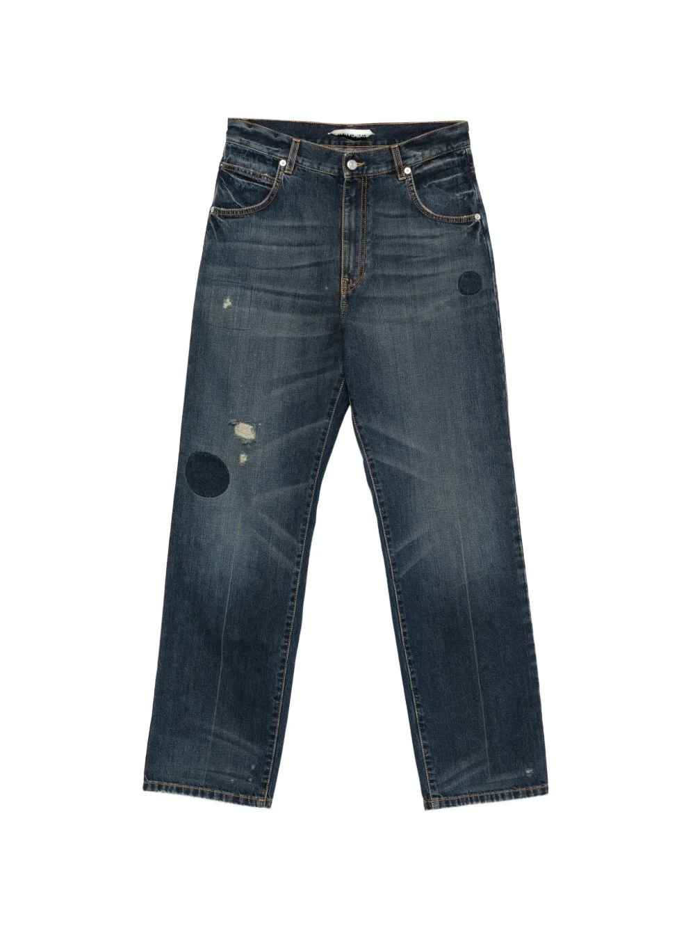 patch jeans - 1