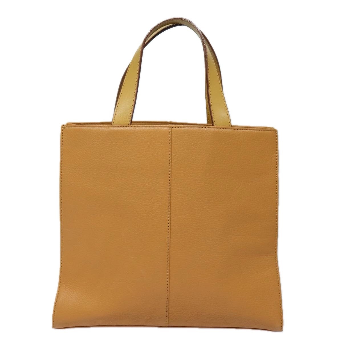 Burberry Nova Check Hand Bag Leather Beige - 2
