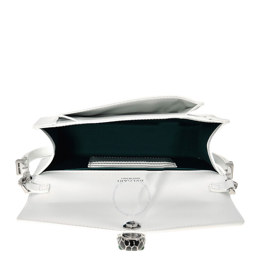Bvlgari East-West Leather Serpenti Forever Shoulder Bag - 4