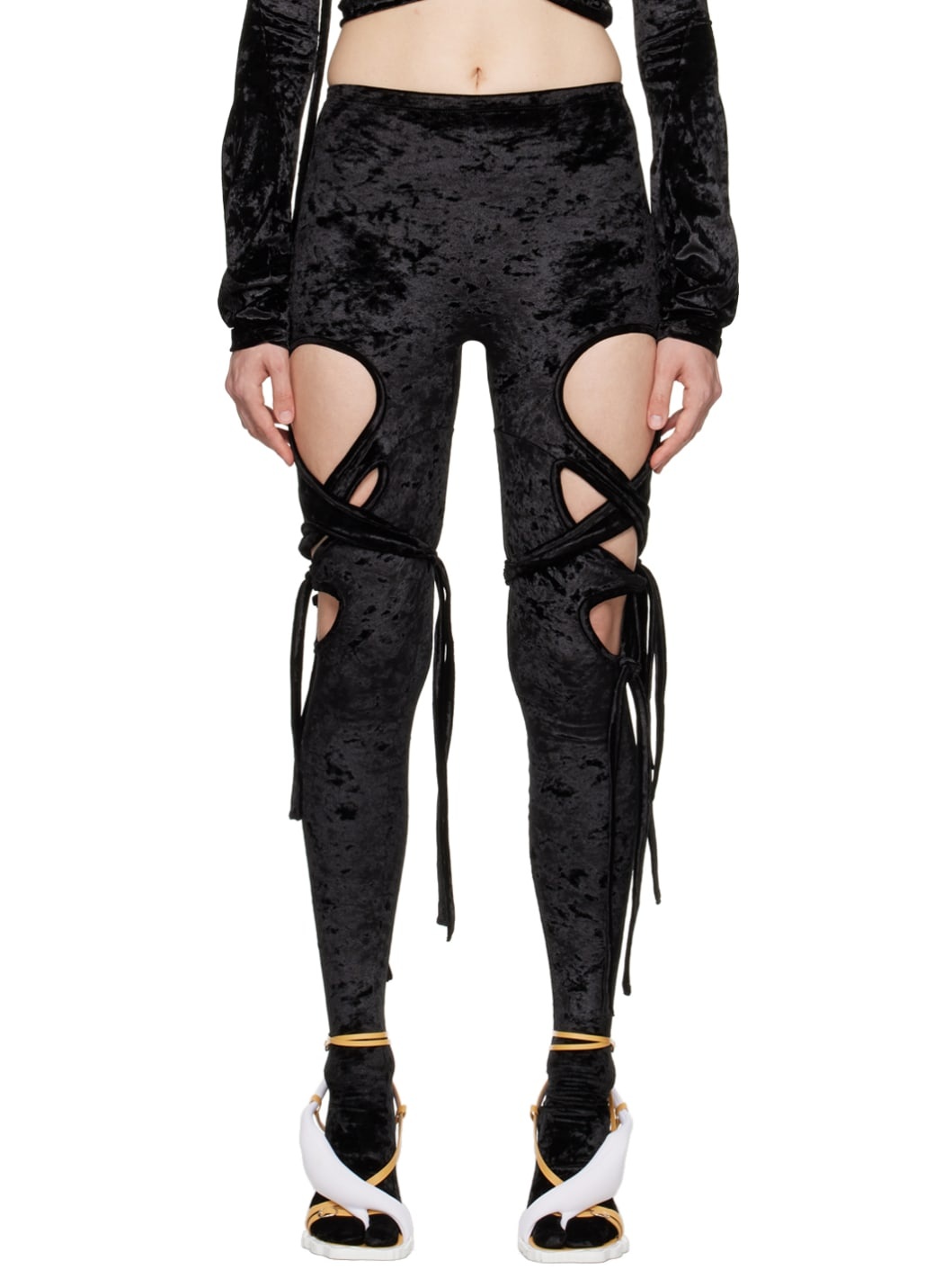 Black Tabi Leggings - 1