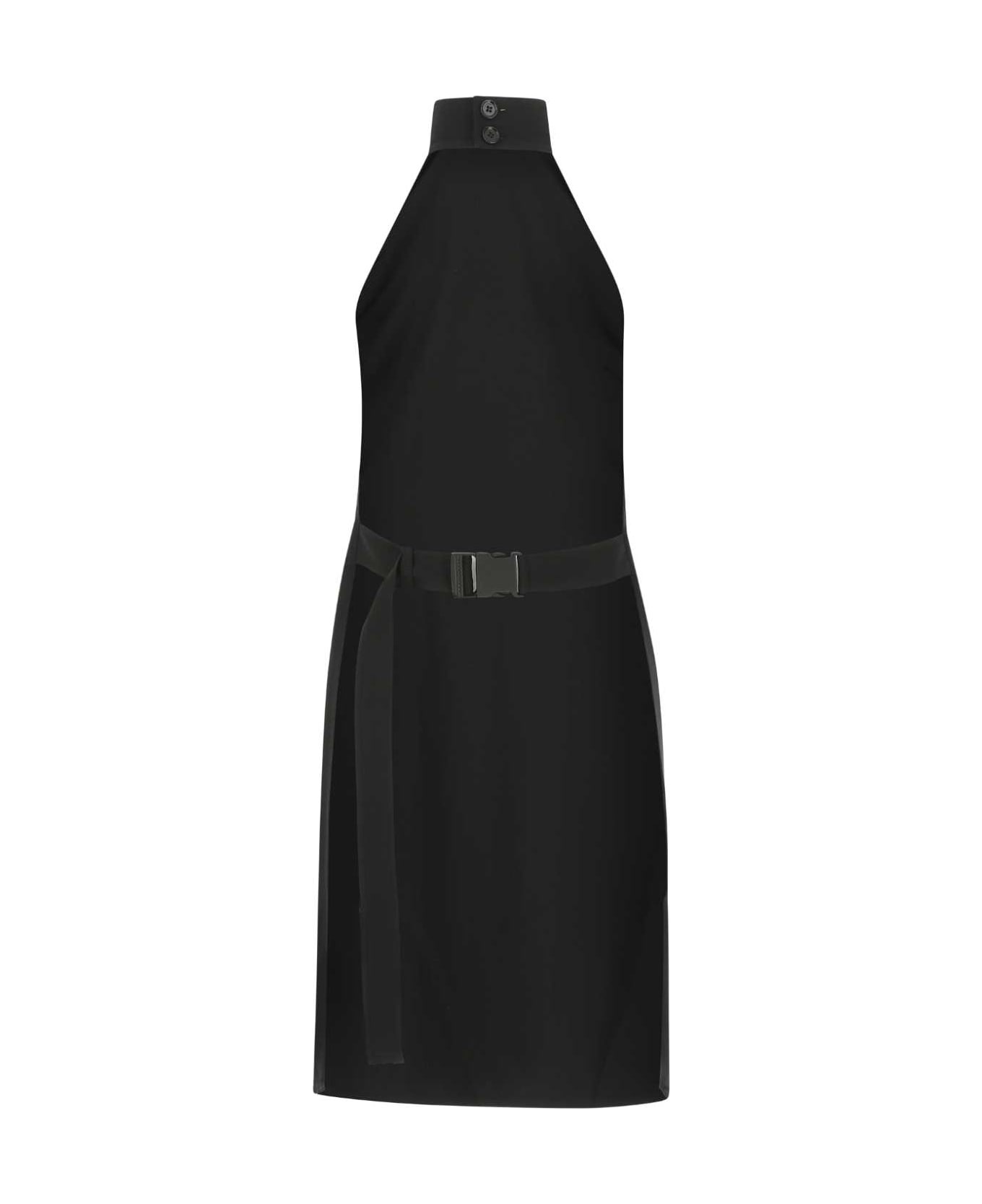 Black Crepe Top - 2